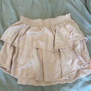NWT Aerie Weekend Ruffle Skirt